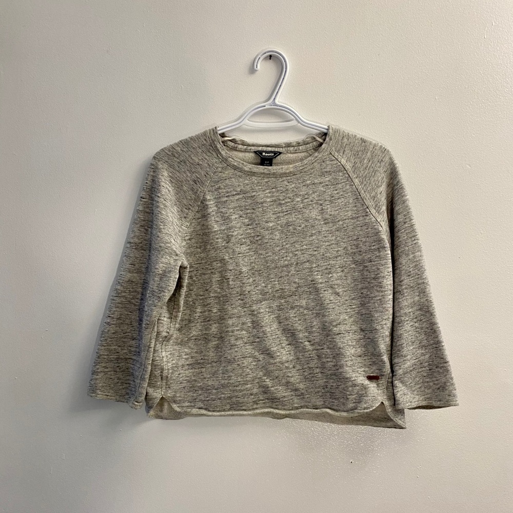 Cropped Roots Crew Neck